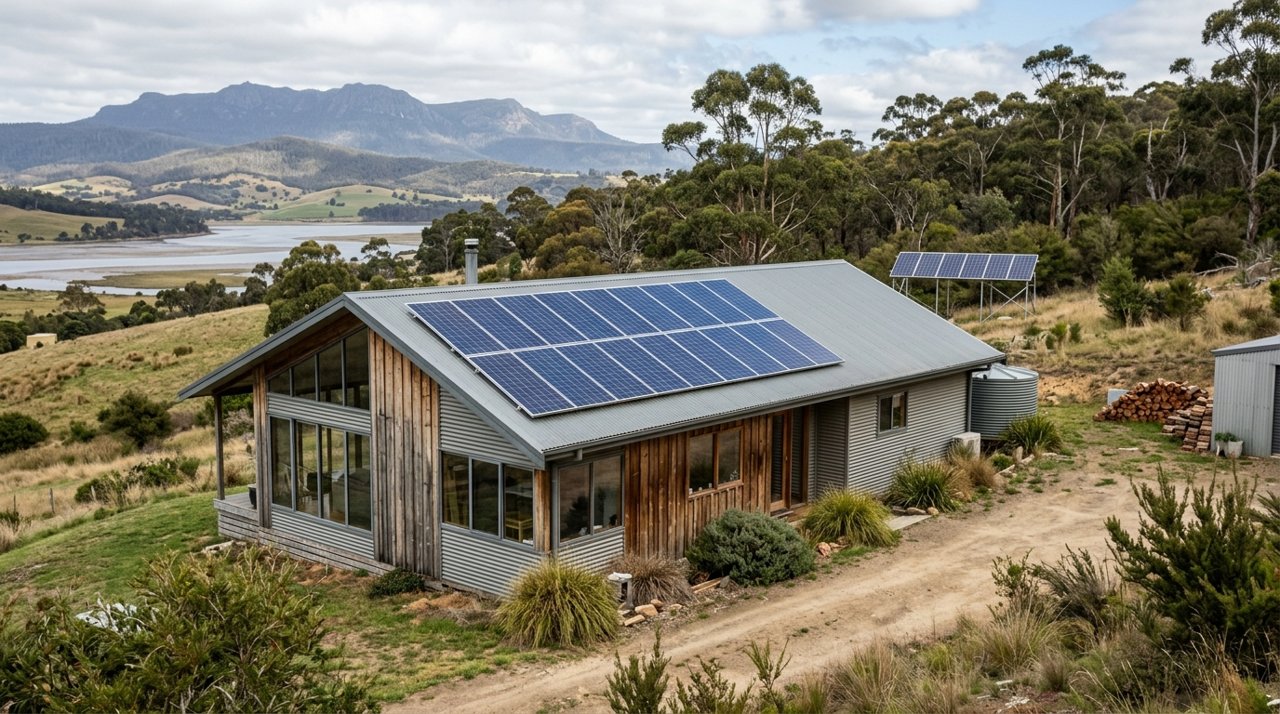 Off-Grid Solar for Tasmanian Shacks and Remote Properties